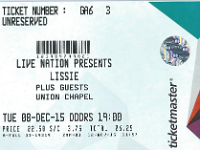 Ticket Lissie